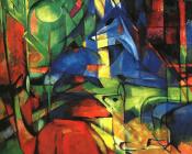 弗朗茨 马克 : Rehe im Walde